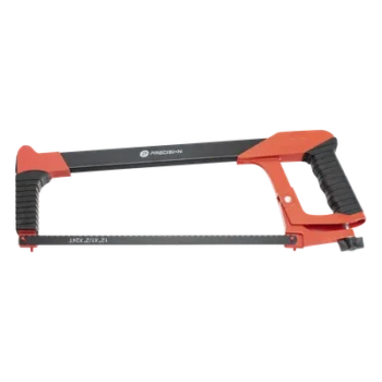 Arco de Segueta / Aluminio Ligero / 12 pulgadas (30.5 cm) / Tensión Ajustable / Mango Ergonómico / Incluye 1 Hoja