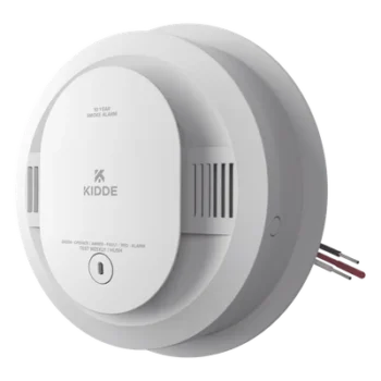 Detector de Humo Autónomo / Fotoeléctrico / Batería Sellada 10 Años / Paquete de 6 Unidades / LED Multicolor / Montaje Clic