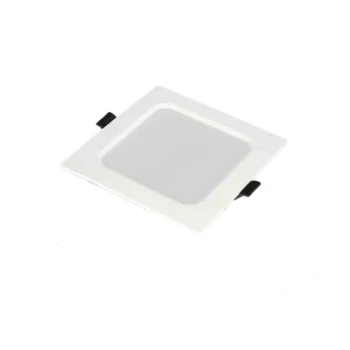 Spot LED Empotrable Cuadrado / 6 W / 420 lúmenes / Luz Fría 6000 K / Ángulo 120° / 25000 hrs / IP20 / 110 VCA