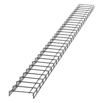 Charola para Canalización Tipo Malla / 8 in (203.2 mm) Ancho / 2.1 in (53.1 mm) Alto / 9.8 ft (3 m) Largo / Acero Pregalvanizado / Pintura Electroestática Negra
