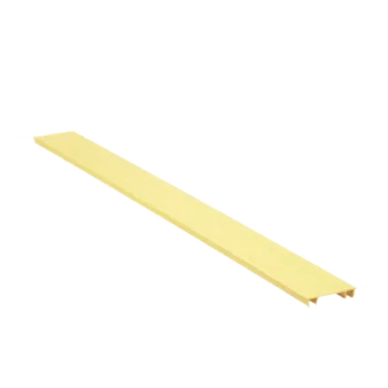 Tapa para Canaleta Ranurada / 2 in Ancho / 6 ft Largo / UL94 V-0 / PVC Sin Plomo / Amarillo