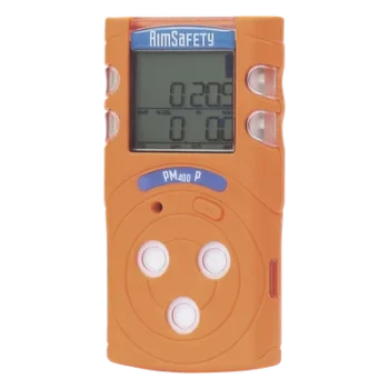 Monitor Personal Multi Gas / Detección 4 Gases O2-H2S-CO-LEL / Sensor Pellistor / IP67 / Batería 60 Días