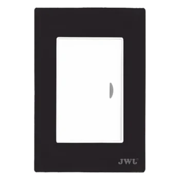 Apagador Escalera Sencillo / 10 A / 127 V CA / 60 Hz / Placa Negra / 4.6 x 3.1 x 1.2 in