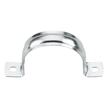 Abrazadera Omega / 5/8" (15.87 mm) / Acero Cincado / Carga 30 kg / Conduit y Cables Ligeros