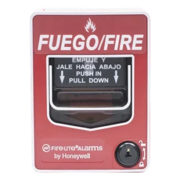 Estación Manual de Incendio Inalámbrica / Direccionable / Doble Acción / Bilingüe Español-Inglés / Red Mesh Swift