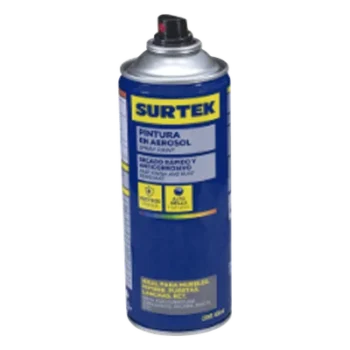 Recubrimiento Transparente en Aerosol / Secado 5 min / Anticorrosivo / 300 ml / 0.75 cm² Cobertura / 45°C Resistencia Térmica