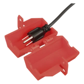 Bloqueo de Seguridad LOTO / 120 Vca / Polipropileno / 88.9 mm Largo / 2 Orificios 12.7 mm