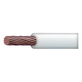 Cable Eléctrico THW-LS / Calibre 10 AWG / 19 Hilos / 90°C Seco / 75°C Mojado / Venta por Metro / Blanco