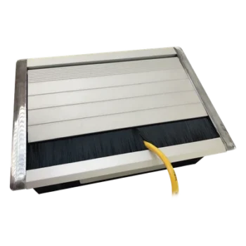 Caja universal vacía de 1 módulo para instalación en escritorio (voz, datos, vídeo, contactos eléctricos), (No incluye accesorios)