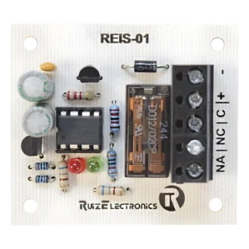 Tarjeta de Control de Voltaje / Automática para Inversores Solares / 12 VDC / Rango 11.4 a 13.05 VDC / Relevador NA-NC / 2 Indicadores Visuales