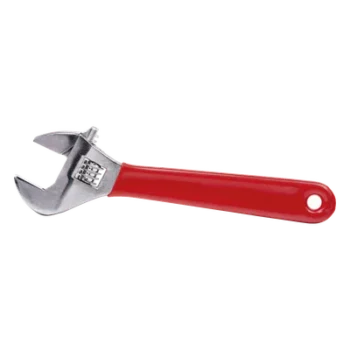 Llave Ajustable/Tipo Perico de 8" (203 mm) con Forro Plástico para Mejor Agarre.