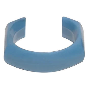 Clip de Identificación para Patch Cord / Polycarbonato / Azul / 25 Piezas