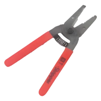 Pinza pelacable de acción rápida y suave. Calibre 16 a 26 con 6" (15.3 cm) de largo.