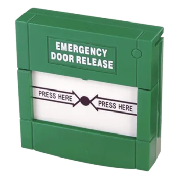 Botón de Emergencia Manual / Cubierta Enclavada / Contacto NO/NC / 24 VCC / 85 x 85 x 50 mm