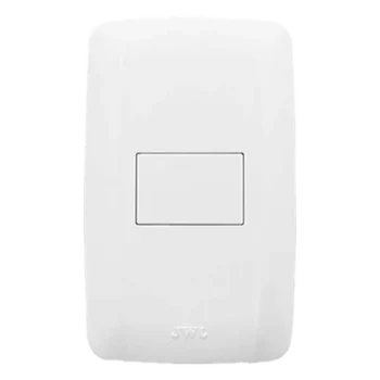 Placa Ciega / 78 x 118 mm / ABS Resistente / IP20 / Interior / 10A / 127V~ 60Hz