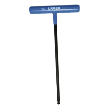 Llave Hexagonal Tipo T / Punta de Bola 8 mm / Longitud 9' (27.4 cm) / Mango Ergonómico Antideslizante / Acero