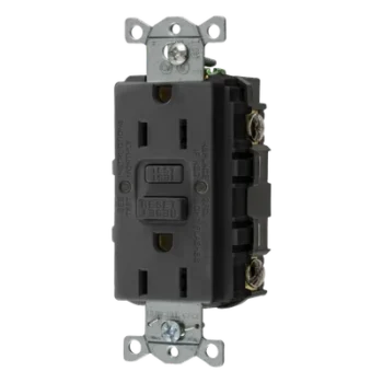 Contacto GFCI Auto-verificación / 15 A / 125 V / 2 Polos 3 Hilos / NEMA 5-15R / Grado Comercial