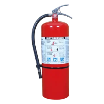 Extintor de Polvo Químico Seco / 20 lb (9.07 kg) / Clase ABC / UL Listado / Descarga 23 s / -40°C a 49°C