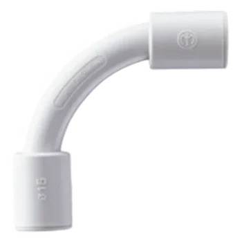 Curva para Conduit / IP67 / Libre de Halógenos / Ø 40 mm / Radio de Curvatura 120 mm (393.7 ft) / Gris RAL 7035