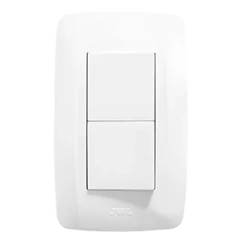 Apagador Escalera Doble / 10 A / 127 V CA / 60 Hz / 1 1/2 Módulos