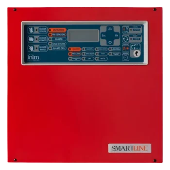 Central de Detección de Incendio / 4 Zonas Ampliables a 20 / 32 Dispositivos por Zona / 4 Repetidores Remotos / Bus RS485 1000 m (3280.8 ft) / EN 54-2/4/21