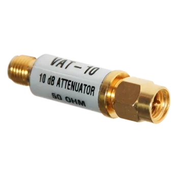 Atenuador en Línea de 10 dB, 1 W, Conectores SMA Macho-Hembra, CD-6 GHz.