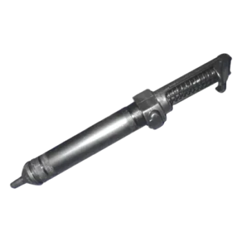 Extractor de soldadura antiestático negro.