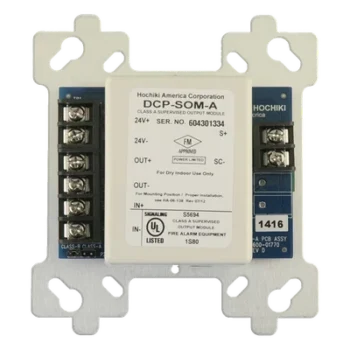 Módulo de Control Direccionable de Salida Supervisada / Clase A y B / Aislador de Cortocircuito Integrado / 2 A a 30 VDC / 16 Patrones Programables