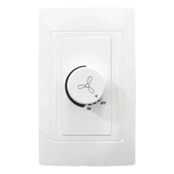 Dimmer Rotativo para Ventilador / 300 W 127 V CA / Color Blanco.