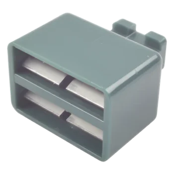 Clip de Puente, Para Uso con Regletas S66 de Siemon, de 1 par, Color Verde