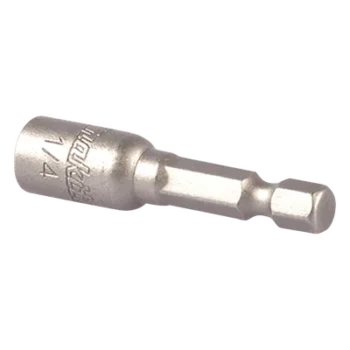 Adaptador magnético de 1/4" hexagonal para taladro.