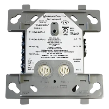 Módulo de Interfaz Direccionable / Monitoreo Detectores de Humo 2 Hilos / Circuito IDC Clase A/B / Alimentación 24 VCC / Compatible SLC Fire-Lite