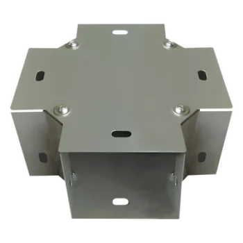 Derivación "X" 65 x 65 mm, fabricado en lámina de acero al carbón