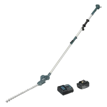 Cortasetos telescópico inalámbrico 18V, hoja de Corte de 46 cm de longitud 2700 Cpm, Incluye Batearía y Cargador.
