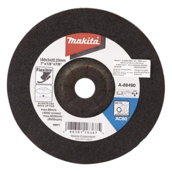Disco de desbaste de 7"