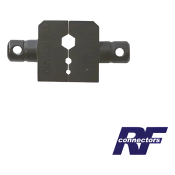 Dado para plegar conectores de anillo 0.068", 0.100" y 0.213" en RG-58/U, 8219, LMR-195, CNT-195 u 8240.