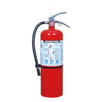 Extintor de Polvo Químico Seco / Clase ABC / 10 lb (4.53 kg) / Tiempo de Descarga 22 s / UL Listado / -40°C a 49°C