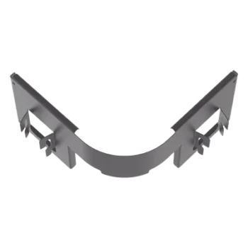 Accesorio Para Control de Radio de Curvatura, Para Charolas Wyr-Grid®, 4 in de Alto, Color Negro