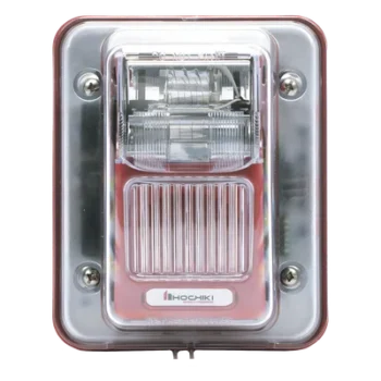 Sirena Estrobo / Intemperie / Montaje Muro / 75 cd / 70-100 dBA / 16-33 VCC / 4.72 x 5.75 x 4.17 in