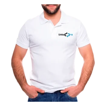 Playera Polo / Algodón 100% / Talla Grande / Color Blanco