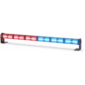 Barra de Luces LED / 26.7 Pulgadas / Rojo/Azul/Ámbar / IP67 / Montaje Ultradelgado 1.6 Pulgadas / Flechas de Tráfico y Escena
