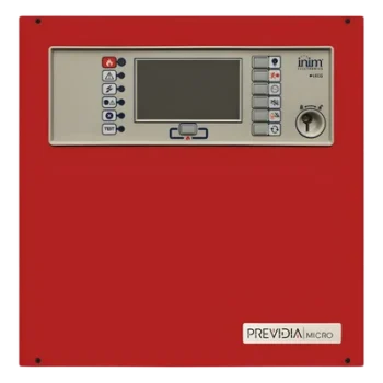 Central de Incendio Convencional / 4 Zonas Ampliables a 20 / Pantalla Táctil 4.3" / Ethernet y Cloud / Extinción EN 12094-1 / EN 54-2/4/21
