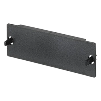Placa Ciega / Reserva Espacio Paneles Fibra Óptica / TIA/EIA-568-C.3 / Color Negro