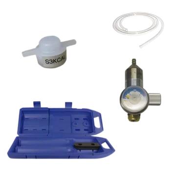 Kit de Calibración para Detector de Gases Combustibles / Copa de Calibración / Regulador de Flujo 1.5 LPM / Manguera y Estuche de Transporte / Sensor Catalítico