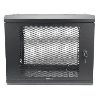 Gabinete de Pared 9U / 19'' / 455 mm (17.9'') Profundidad / Acero Reforzado / Carga 80 kg