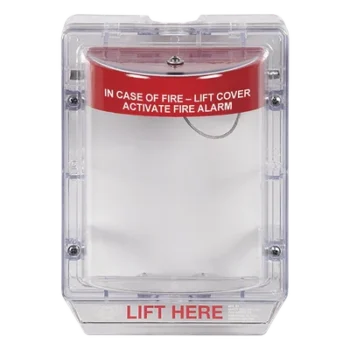 Protector para Estación de Jalón / Policarbonato UV / Montaje Sobreponer / Rango -40°F a 250°F / Aprobado UL y FM