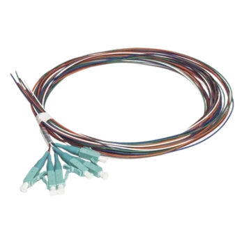Kit de Pigtails / Multimodo OM3 50/125 µm / Conector LC / 2 Metros (6.56 Pies) / 6 Piezas / Recubrimiento 900 µm