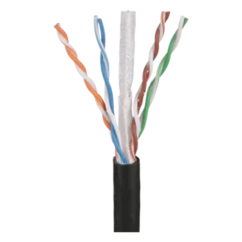 Cable UTP OSP Cat6 / 22 AWG / 4 Pares / Gel Impermeable / 305 m (1000 pies) / Rango Extendido