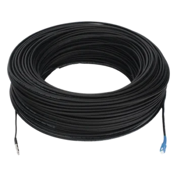 Cable Drop de Fibra Óptica / G.657A2 Monomodo / Simplex SC/UPC-SC/UPC / 200 m (656.17 pies) / LS0H / Auto-soportado