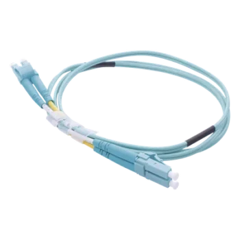 Jumper de Fibra Óptica / OM4 50/125 / LC-LC Dúplex / OFNR Riser / 2.0 mm / 1 m (3.28 pies)